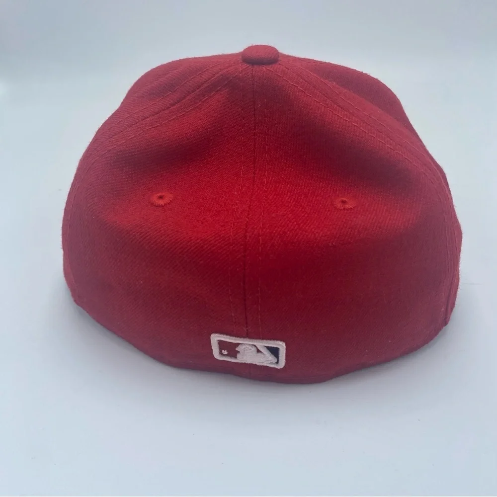 Washington Nationals Baseball Cap Red White Nats 59Fifty New Era Fitted 6 1/2